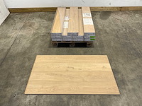 24,6m² kliklaminaat oak light beige - afbeelding 1 van  10