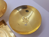 24kt goldplated saké set - afbeelding 2 van  11