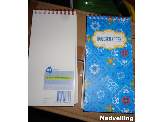 24x boodschappenboekje met 100vel - afbeelding 3 van  3