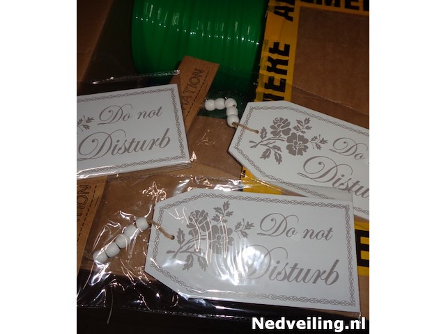 24x decobordje do not disturb - afbeelding 2 van  3