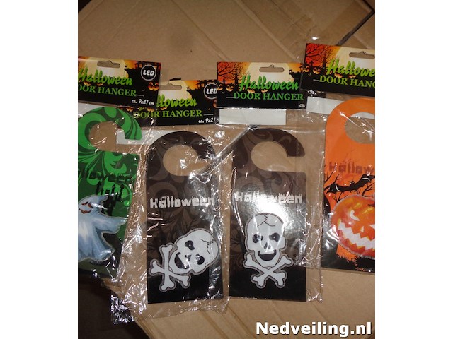24x deurhanger halloween assorti - afbeelding 2 van  3