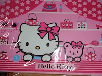 24x foam wall deco hello kitty