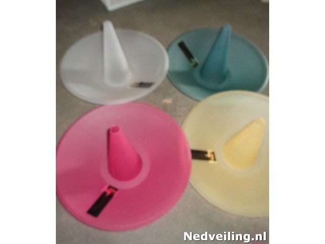 24x fruitschaal assorti kleuren - afbeelding 2 van  5