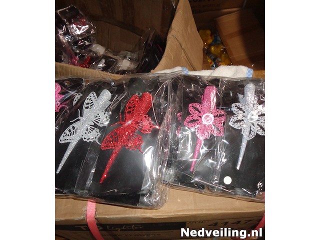 24x haarmode bloem en vlinder - afbeelding 2 van  3