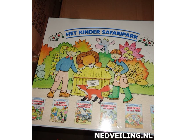 24x het kinder safaripark boekjes in display - afbeelding 1 van  3