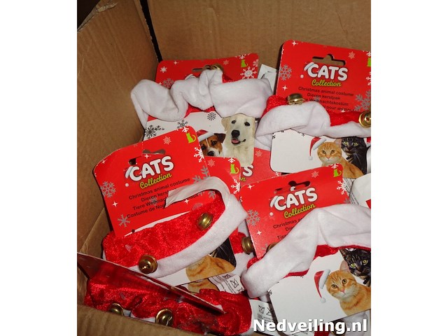 24x honden en katten halsband kerst - afbeelding 2 van  3