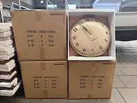 24x houten klok paris 40 cm, pv 053 - afbeelding 5 van  5