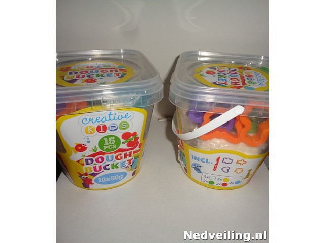 24x kids kleiemmer met toebehoren 15pcs - afbeelding 1 van  3