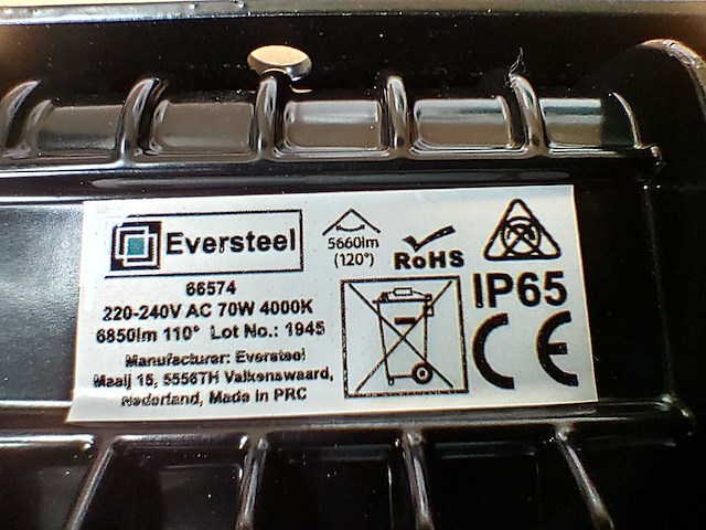 24x led floodlight 70 watt - afbeelding 4 van  6