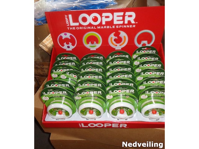 24x loopy looper groen in display - afbeelding 3 van  3