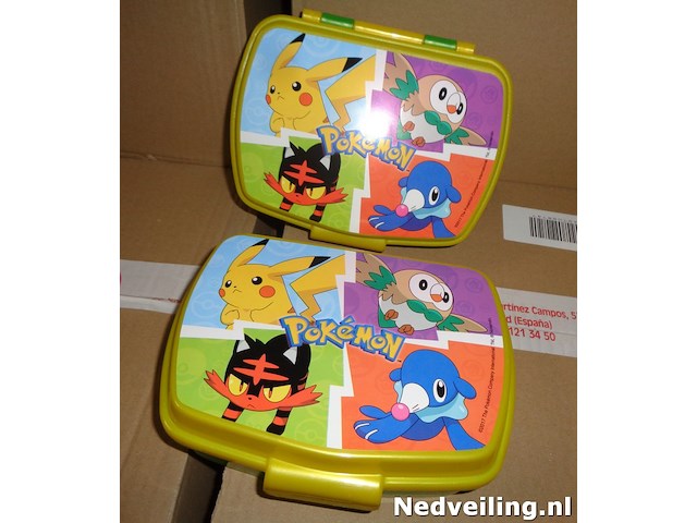 24x pokemon lunchbox - afbeelding 1 van  3