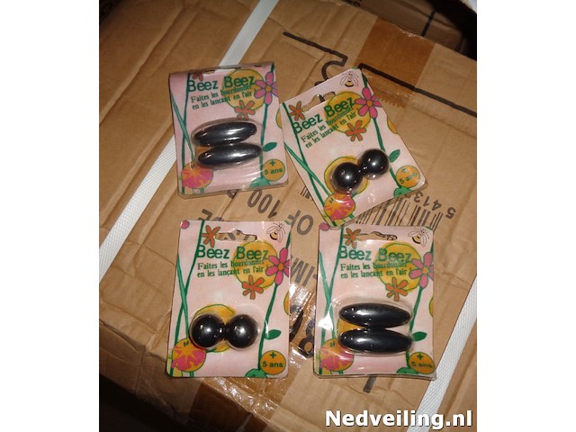 24x set van 2 stuks beez beez magneetballen assorti - afbeelding 1 van  3
