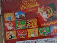 24x sint krasboek incl kraspen