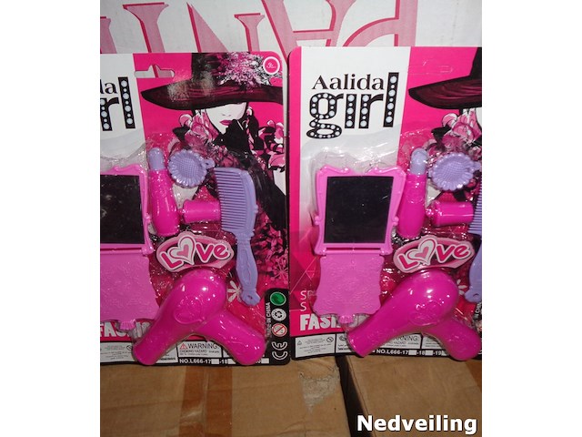 24x speelset meisjes op kaart - afbeelding 2 van  3