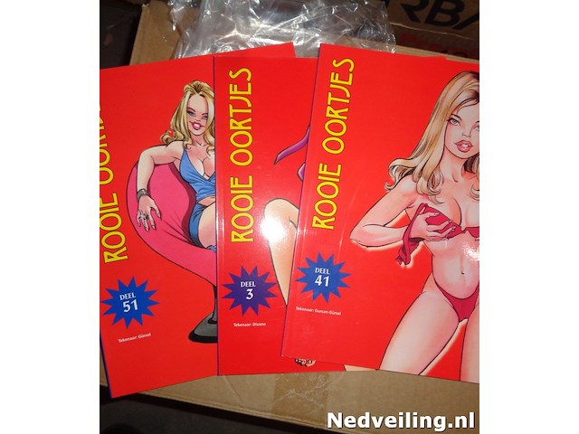 24x stripboek rooie oortjes - afbeelding 3 van  3