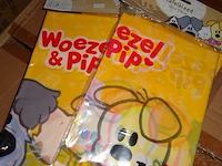 24x tafelkleed 130x180cm woezel en pip