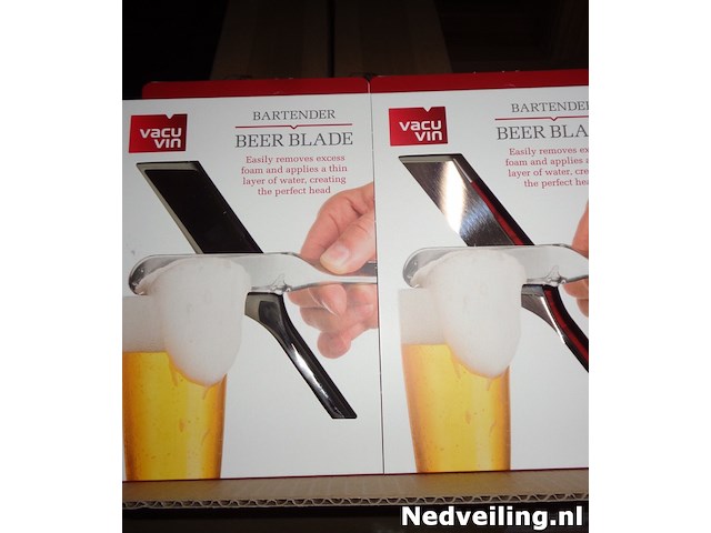 24x vacuvin bierafschuimer - afbeelding 2 van  3