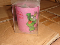 24x waxinelicht glaasje kikker - afbeelding 1 van  3