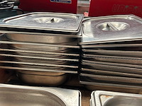 25 gastronormbakken en 5 deksels - afbeelding 4 van  5