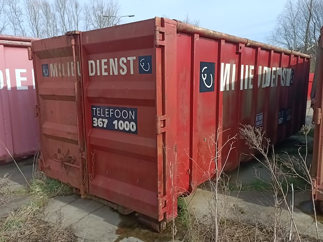 25 m³ haakarm afzetcontainer - afbeelding 4 van  9