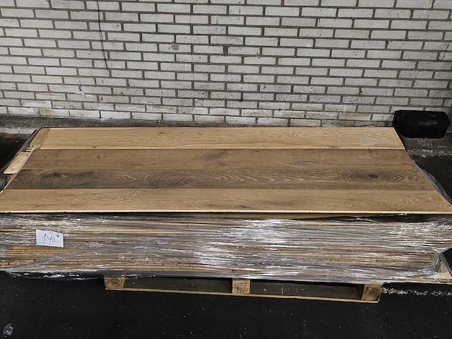25 m2 mixpallet parket eiken multiplank - afbeelding 3 van  3