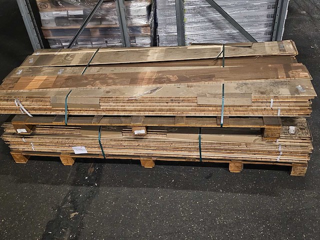 25 m2 mixpallet parket eiken xl mutliplank - afbeelding 2 van  3