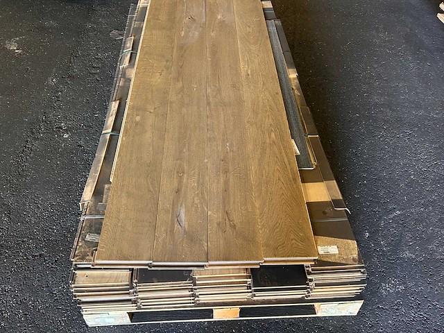25 m2 parket eiken multiplank - 2200 x 190 x 14 mm - afbeelding 2 van  2