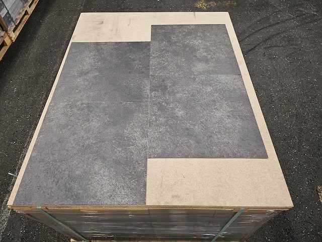 25 m2 pvc dryback tegel - 457 x 457 x 2,5 mm - afbeelding 3 van  3