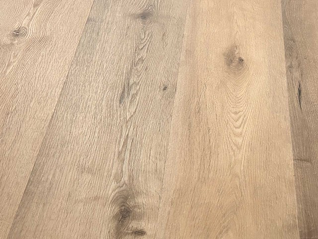 25 m2 pvc spc click plank met geintegreerde xps onderlaag - 1220 x 228 x 5+1,5 mm - afbeelding 1 van  3