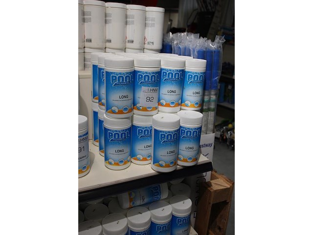 25 potten chloortabletten poolpower. - afbeelding 2 van  3