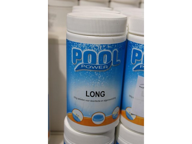 25 potten chloortabletten poolpower. - afbeelding 3 van  3