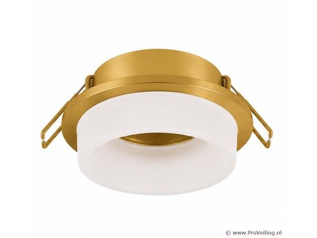 25 x downlight fitting – gu10 – goud – ø70mm – ip20 – kadife - afbeelding 2 van  5