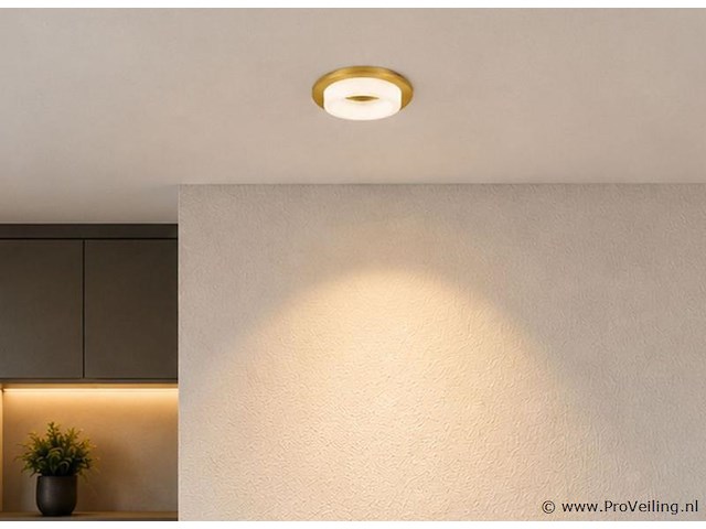 25 x downlight fitting – gu10 – goud – ø70mm – ip20 – kadife - afbeelding 4 van  5
