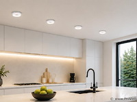 25 x downlight fitting – gu10 – wit – ø70mm – ip20 – kadife - afbeelding 1 van  5