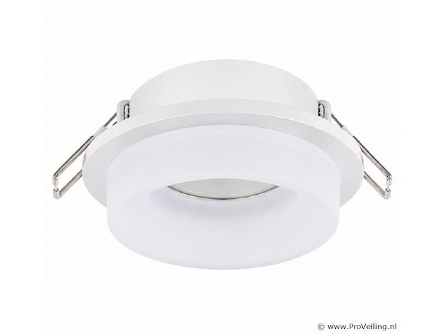 25 x downlight fitting – gu10 – wit – ø70mm – ip20 – kadife - afbeelding 2 van  5