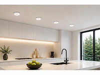 25 x downlight fitting – gu10 – wit – ø70mm – ip20 – kadife