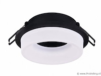 25 x downlight fitting – gu10 – zwart – ø70mm – ip20 – kadife - afbeelding 2 van  5