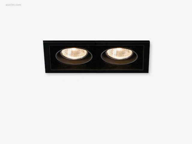 25 x gt square 2.0 design inbouwspots zwart - afbeelding 1 van  9