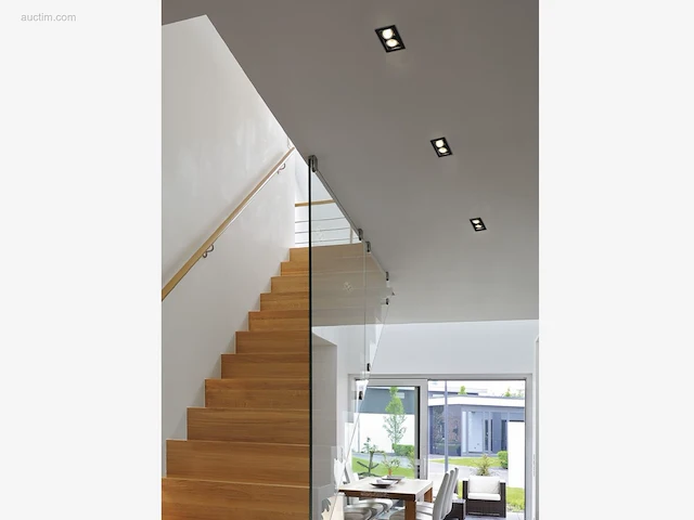 25 x gt square 2.0 design inbouwspots zwart - afbeelding 2 van  9