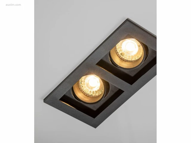 25 x gt square 2.0 design inbouwspots zwart - afbeelding 9 van  9