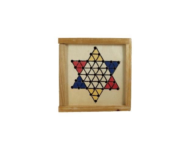 25 x houten halma spelletje - afbeelding 3 van  3