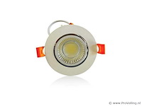 25 x inbouw led downlight – 7w – draaibaar – 6500k koud wit - afbeelding 2 van  6