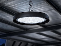 25 x led highbay ufo – 100w – 6400k koud wit – ip65 – agora-100 - afbeelding 1 van  5