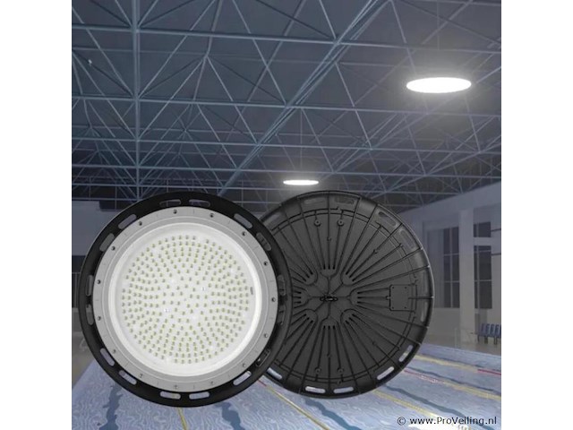 25 x led highbay ufo – 135w – 6500k koud wit – ip65 – agree-135 - afbeelding 1 van  5