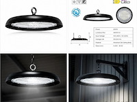 25 x led highbay ufo – 200w – 6400k koud wit – ip65 – agora-200 - afbeelding 5 van  5