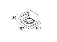 25 x ledsc4 trimless single ar70 inbouwspots zwart - afbeelding 10 van  10