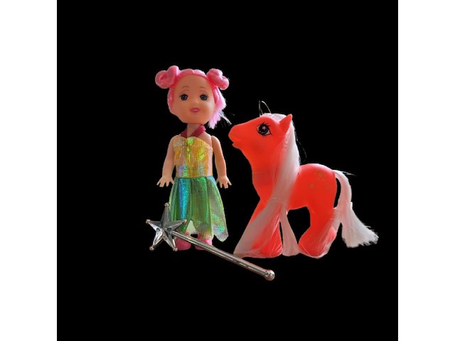 25 x popje met pony - afbeelding 3 van  3