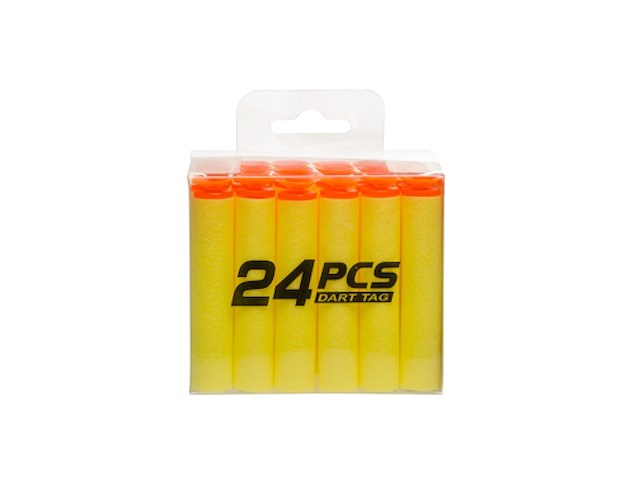 25 x schuim darts - afbeelding 1 van  3
