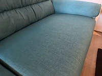 2,5-zits bank, 2 x elektrisch verstelbaar blauw - afbeelding 5 van  6