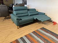 2,5 zits bank, blauw - afbeelding 2 van  6